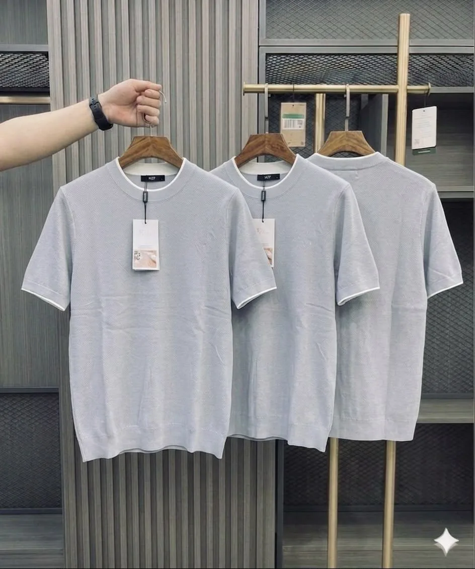 HZF Male Round Neck T-Shirt